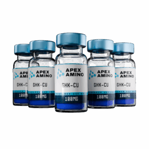GHK-Cu 100mg - 5 Vial Pack with Bac Water