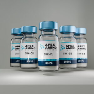 GHK-Cu 100mg - 5 Vial Pack with Bac Water