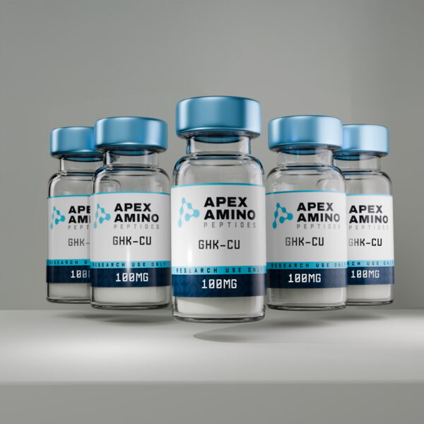 GHK-Cu 100mg - 5 Vial Pack with Bac Water
