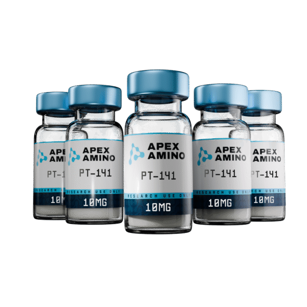 PT-141 10mg - 5 Vial Pack with Bac Water