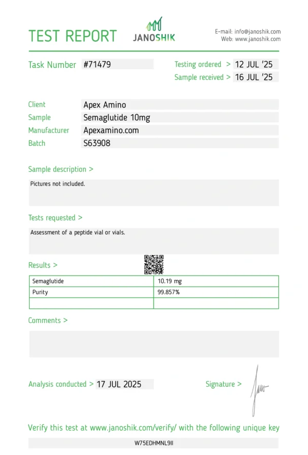 Semaglutide - 10mg - Image 2