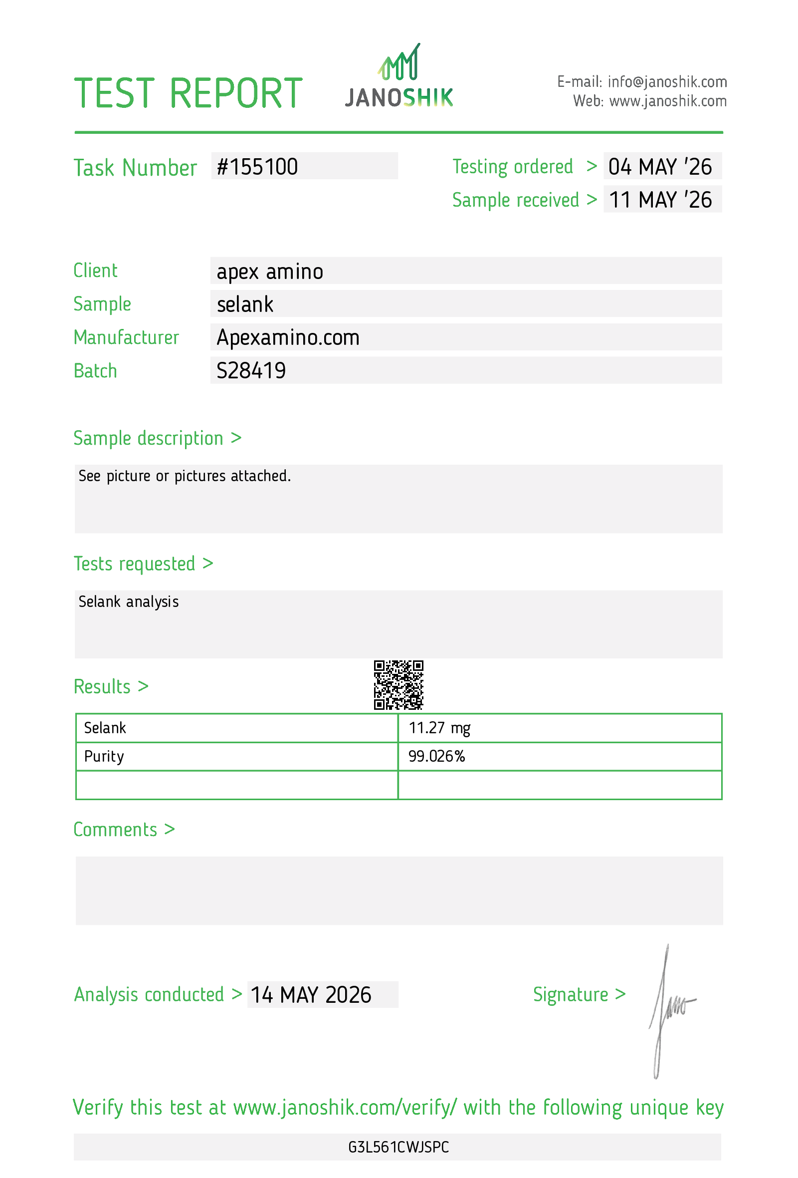 Selank - 10mg - Image 3