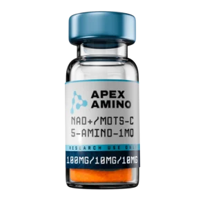 NAD Plus MOTS-C 5-Amino-1MQ blend 100mg 10mg 10mg single vial